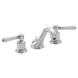 California Faucets - 8'' Widespread Lavatory Faucet with ZeroDrain - Gloss White