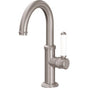California Faucets - Single Hole Lavatory/Bar/Prep Faucet - Low Spout - Gloss White