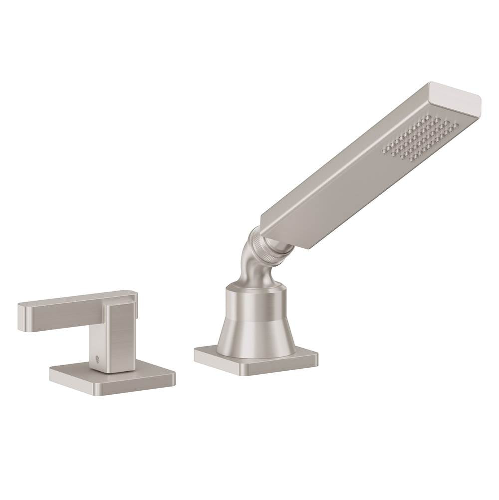 California Faucets - Complete Handshower & Diverter for Roman Tub - Gloss White