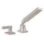 California Faucets - Complete Handshower & Diverter for Roman Tub - Gloss White