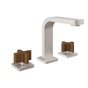 California Faucets - 8'' Widespread Lavatory Faucet with ZeroDrainE - Gloss White