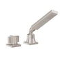California Faucets - Complete Handshower & Diverter for Roman Tub - Gloss White