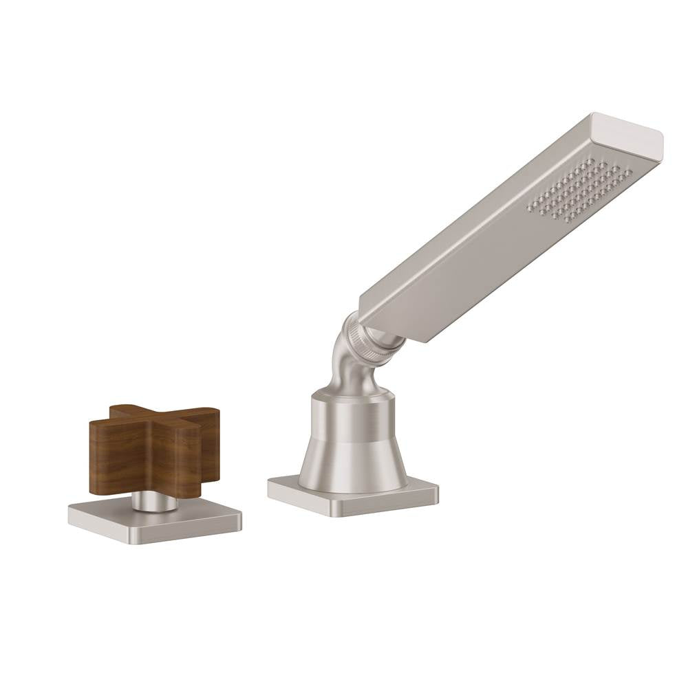 California Faucets - Complete Handshower & Diverter for Roman Tub - Gloss White