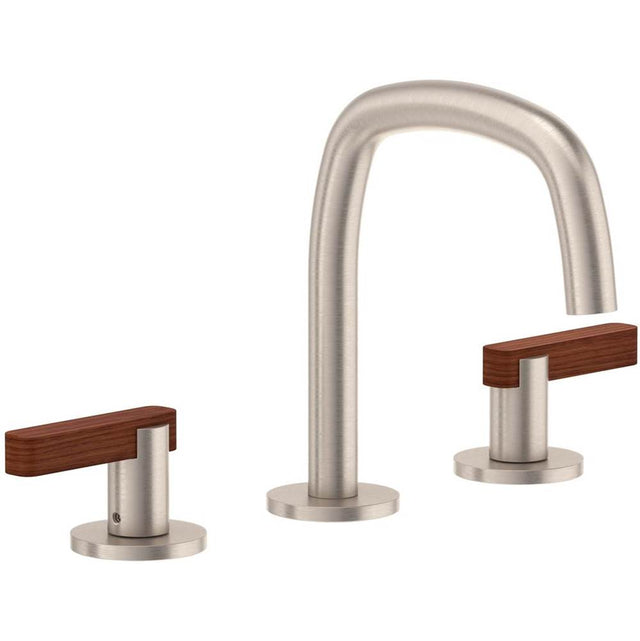 California Faucets - 8'' Widespread Lavatory Faucet - Quad Arc Spout - Gloss White