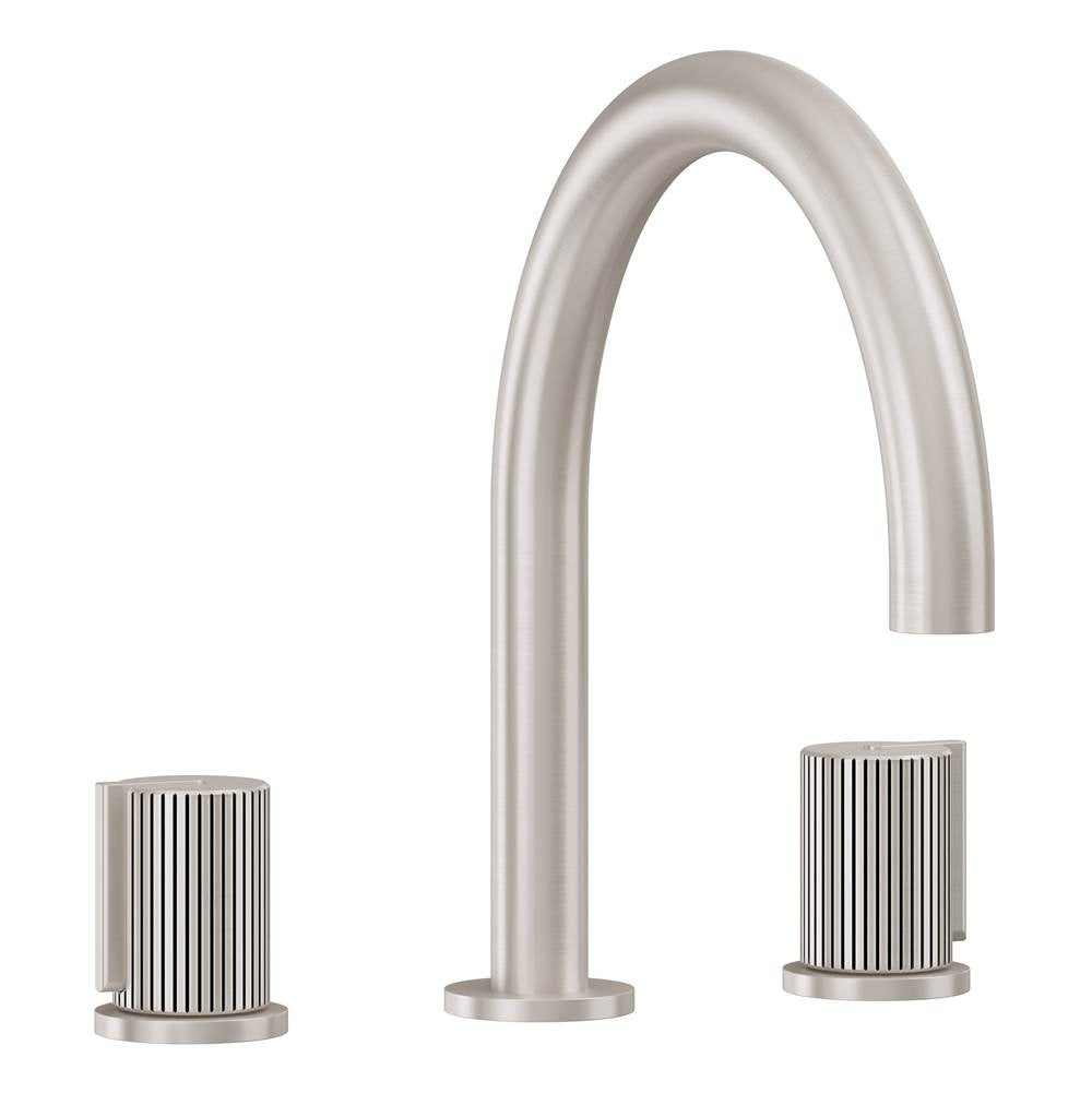 California Faucets - Complete Roman Tub Set - Ultra Stainless Steel Pvd