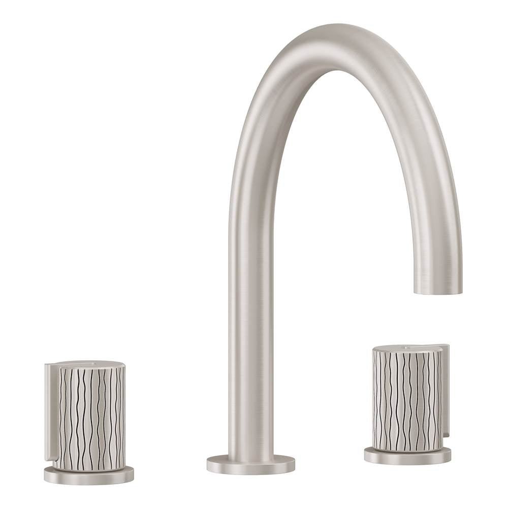 California Faucets - Complete Roman Tub Set - Ultra Stainless Steel Pvd