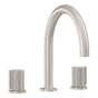California Faucets - Complete Roman Tub Set - Ultra Stainless Steel Pvd