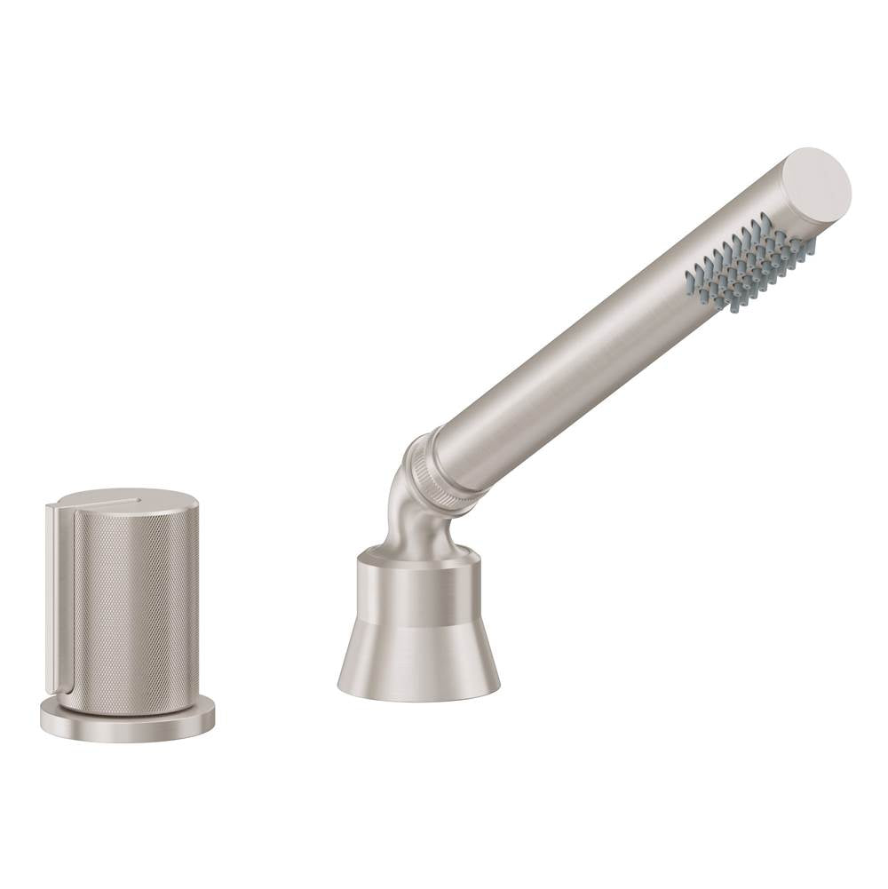 California Faucets - Complete Handshower & Diverter for Roman Tub - Gloss White