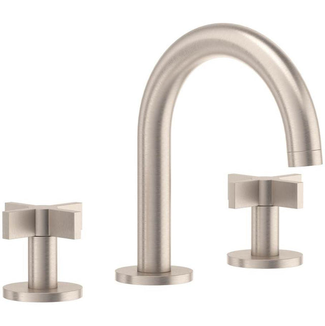California Faucets - 8'' Widespread Lavatory Faucet - Medium Spout - Gloss White