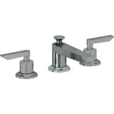 California Faucets - 8'' Widespread Lavatory Faucet with ZeroDrain - Black Nickel Pvd
