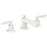 California Faucets - 8'' Widespread Lavatory Faucet with ZeroDrain - Matte White