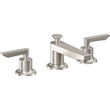 California Faucets - 8'' Widespread Lavatory Faucet - Ultra Stainless Steel Pvd
