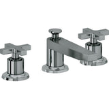 California Faucets - 8'' Widespread Lavatory Faucet - Black Nickel Pvd