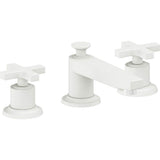 California Faucets - 8'' Widespread Lavatory Faucet with ZeroDrain - Matte White