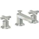 California Faucets - 8'' Widespread Lavatory Faucet - Satin Chrome Pvd