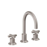 California Faucets - 8'' Widespread Lavatory Faucet - Gloss White