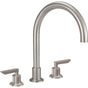 California Faucets - Complete Roman Tub Set - Gloss White