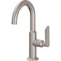 California Faucets - Single Hole Lavatory/Bar/Prep Faucet - Low Spout - Antique Nickel Flat