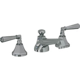 California Faucets - 8'' Widespread Lavatory Faucet - Black Nickel Pvd