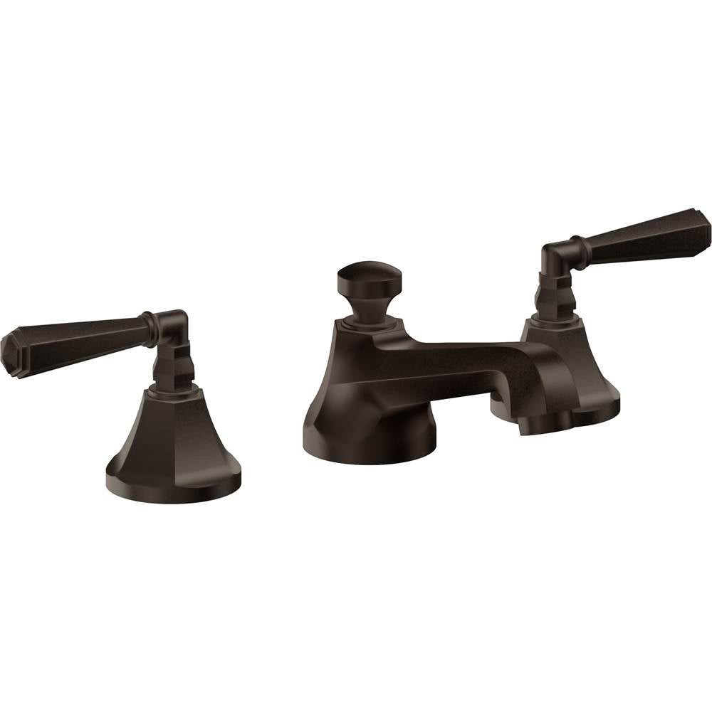 California Faucets - 8'' Widespread Lavatory Faucet with Completely Finished ZeroDrain - Bella Terra Bronze