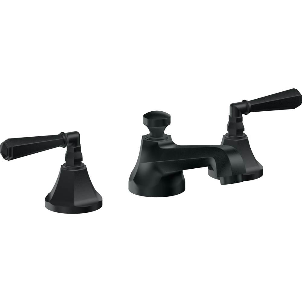 California Faucets - 8'' Widespread Lavatory Faucet - Carbon Pvd