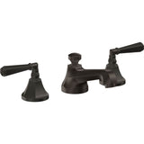 California Faucets - 8'' Widespread Lavatory Faucet with Completely Finished ZeroDrain - Oil Rubbed Bronze