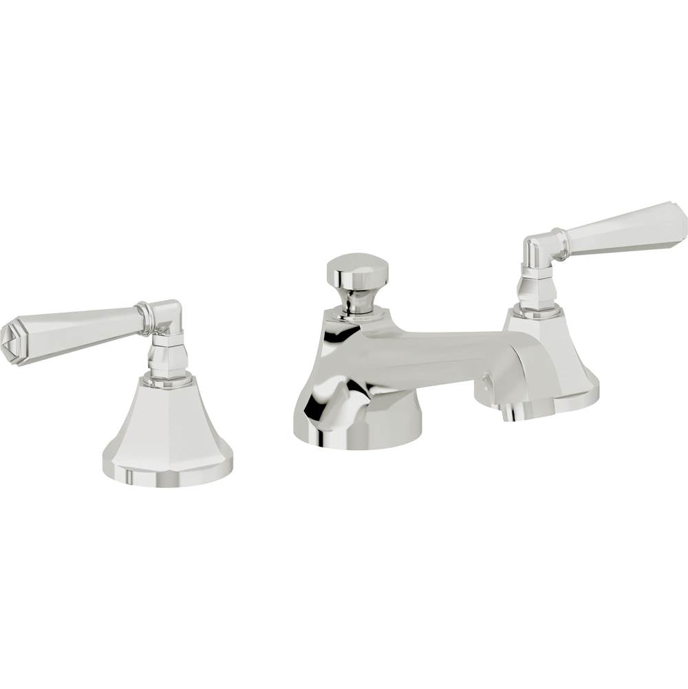 California Faucets - 8'' Widespread Lavatory Faucet with ZeroDrain - Polished Chrome