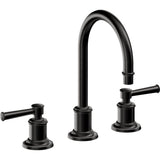 California Faucets - 8'' Widespread Lavatory Faucet - Matte Black