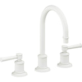 California Faucets - 8'' Widespread Lavatory Faucet - Matte White