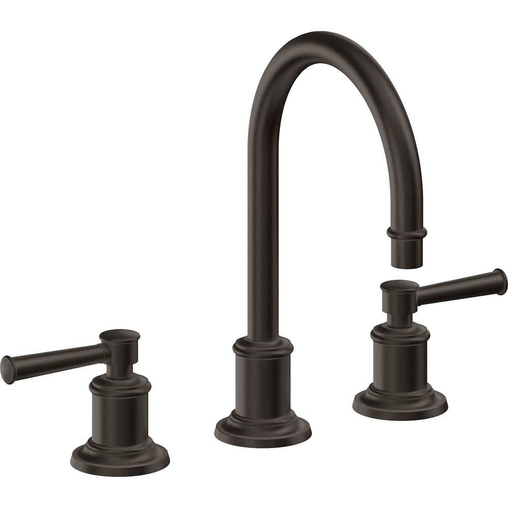 California Faucets - 8'' Widespread Lavatory Faucet with Completely Finished ZeroDrain - Oil Rubbed Bronze