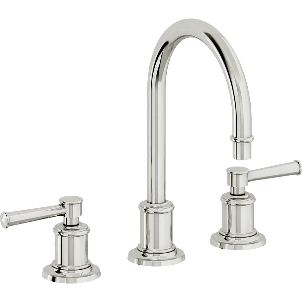 California Faucets - 8'' Widespread Lavatory Faucet - Polished Chrome