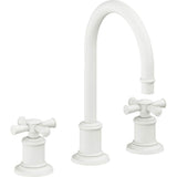 California Faucets - 8'' Widespread Lavatory Faucet - Matte White