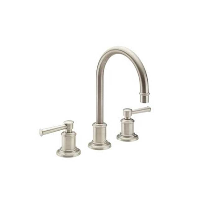 California Faucets - 8'' Widespread Lavatory Faucet - Gloss White