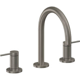 California Faucets - 8'' Widespread Lavatory Faucet - Graphite Pvd