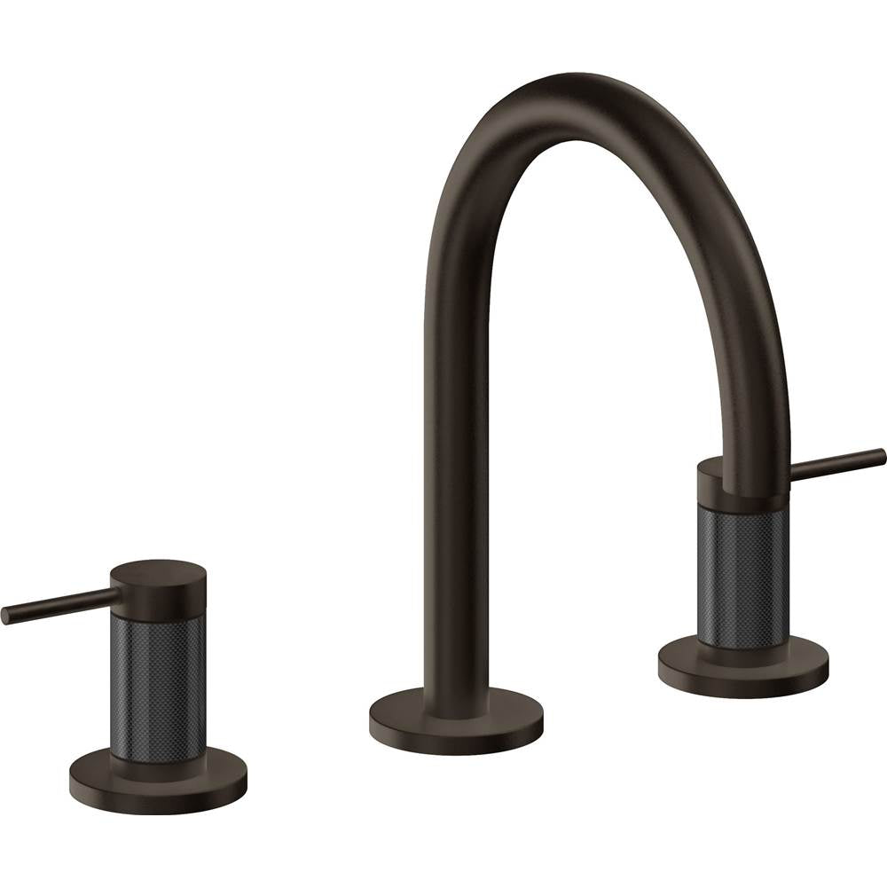 California Faucets - 8'' Widespread Lavatory Faucet with Completely Finished ZeroDrain - Bella Terra Bronze