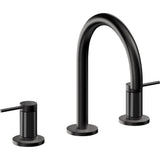 California Faucets - 8'' Widespread Lavatory Faucet - Matte Black