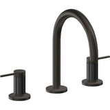 California Faucets - 8'' Widespread Lavatory Faucet with Completely Finished ZeroDrain - Oil Rubbed Bronze