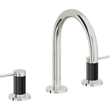 California Faucets - 8'' Widespread Lavatory Faucet with ZeroDrain - Polished Chrome