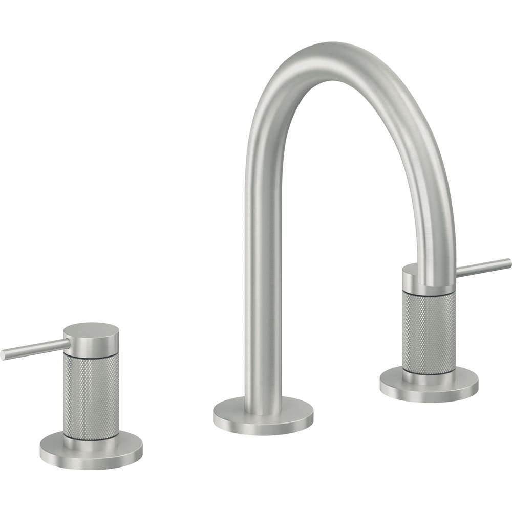 California Faucets - 8'' Widespread Lavatory Faucet - Satin Chrome Pvd