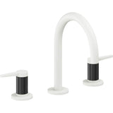 California Faucets - 8'' Widespread Lavatory Faucet with ZeroDrain - Matte White