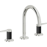 California Faucets - 8'' Widespread Lavatory Faucet with ZeroDrain - Polished Chrome