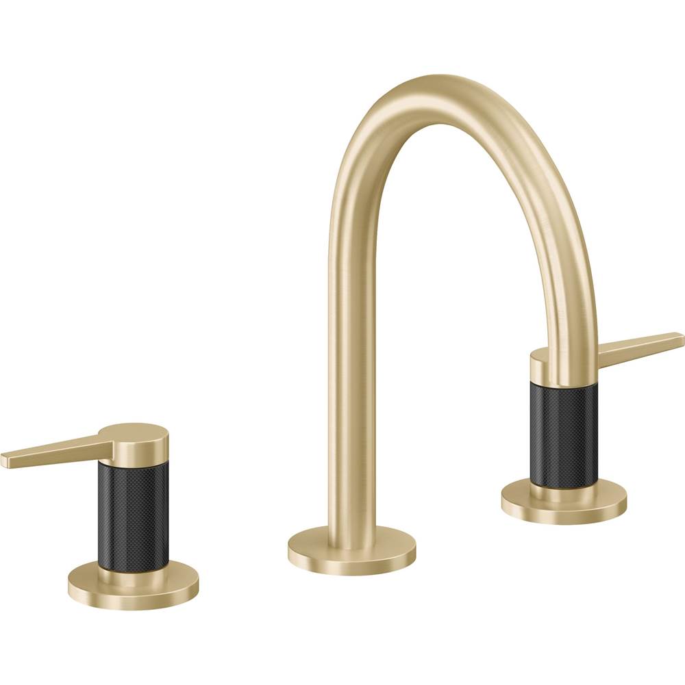 California Faucets - 8'' Widespread Lavatory Faucet - Satin Brass Pvd
