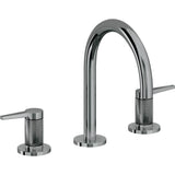 California Faucets - 8'' Widespread Lavatory Faucet - Black Nickel Pvd