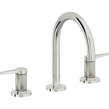 California Faucets - 8'' Widespread Lavatory Faucet with Completely Finished ZeroDrain - Polished Chrome