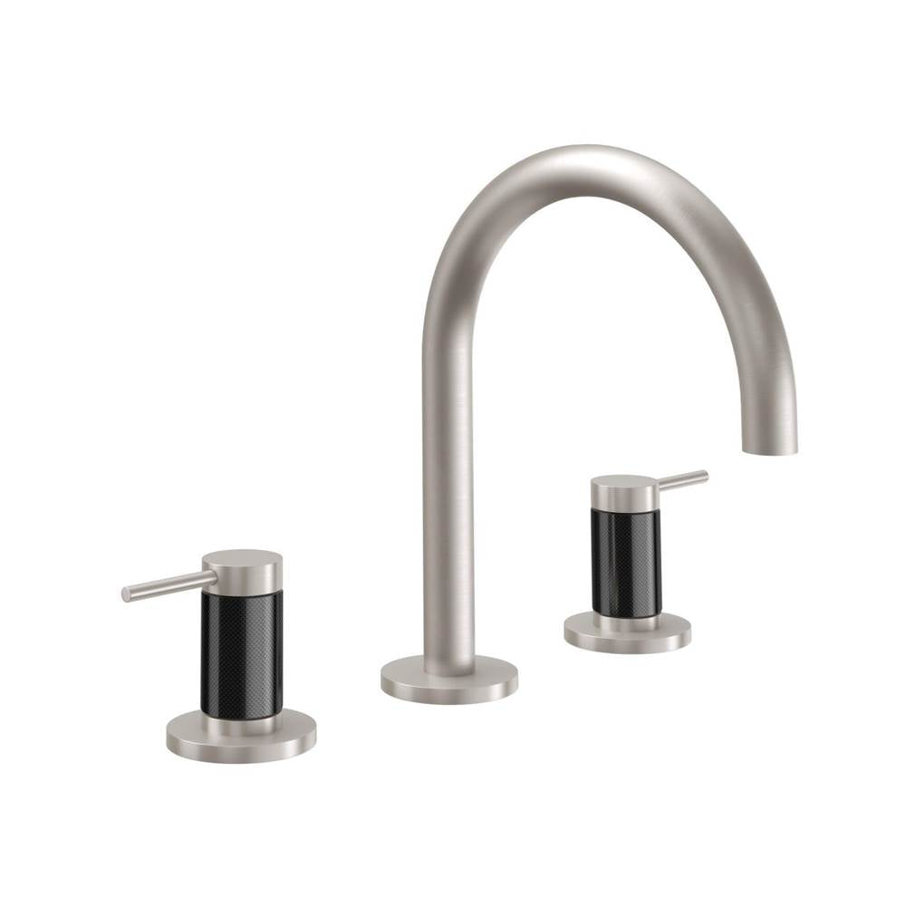 California Faucets - 8'' Widespread Lavatory Faucet with ZeroDrain - Gloss White