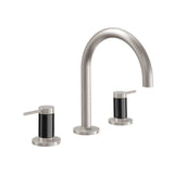 California Faucets - 8'' Widespread Lavatory Faucet with ZeroDrain - Gloss White