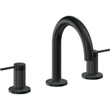 California Faucets - 8'' Widespread Lavatory Faucet - Carbon Pvd