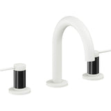 California Faucets - 8'' Widespread Lavatory Faucet with ZeroDrain - Matte White