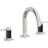 California Faucets - 8'' Widespread Lavatory Faucet with Completely Finished ZeroDrain - Polished Chrome