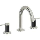 California Faucets - 8'' Widespread Lavatory Faucet - Polished Nickel Pvd